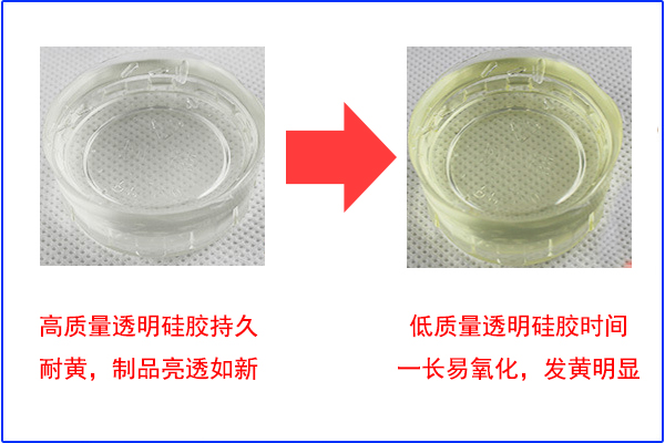 高透硅膠制品發(fā)黃，你可接受？